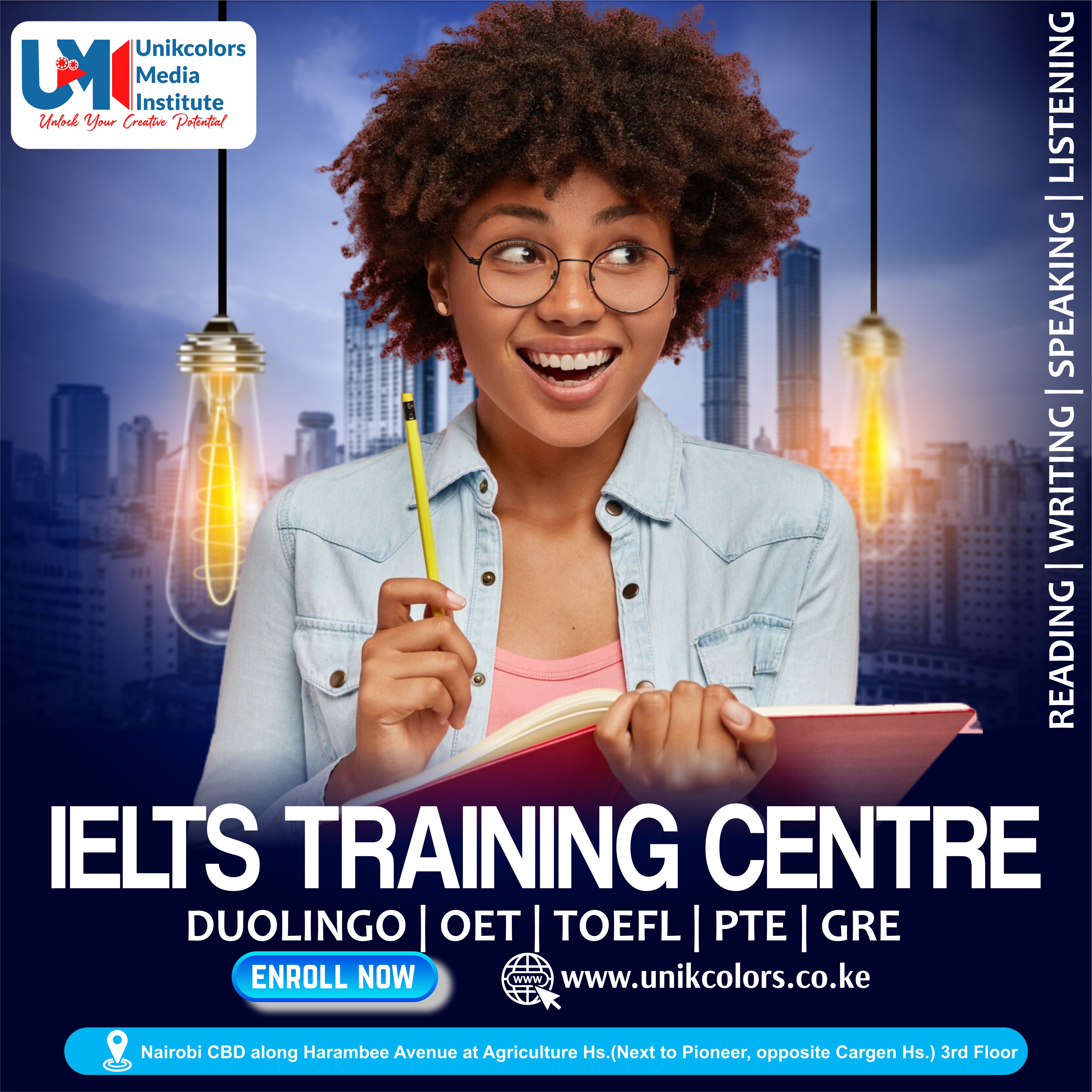 IELTS TRAINING CENTRE KENYA. CAN ONE RESIT A SKILL FAILED?