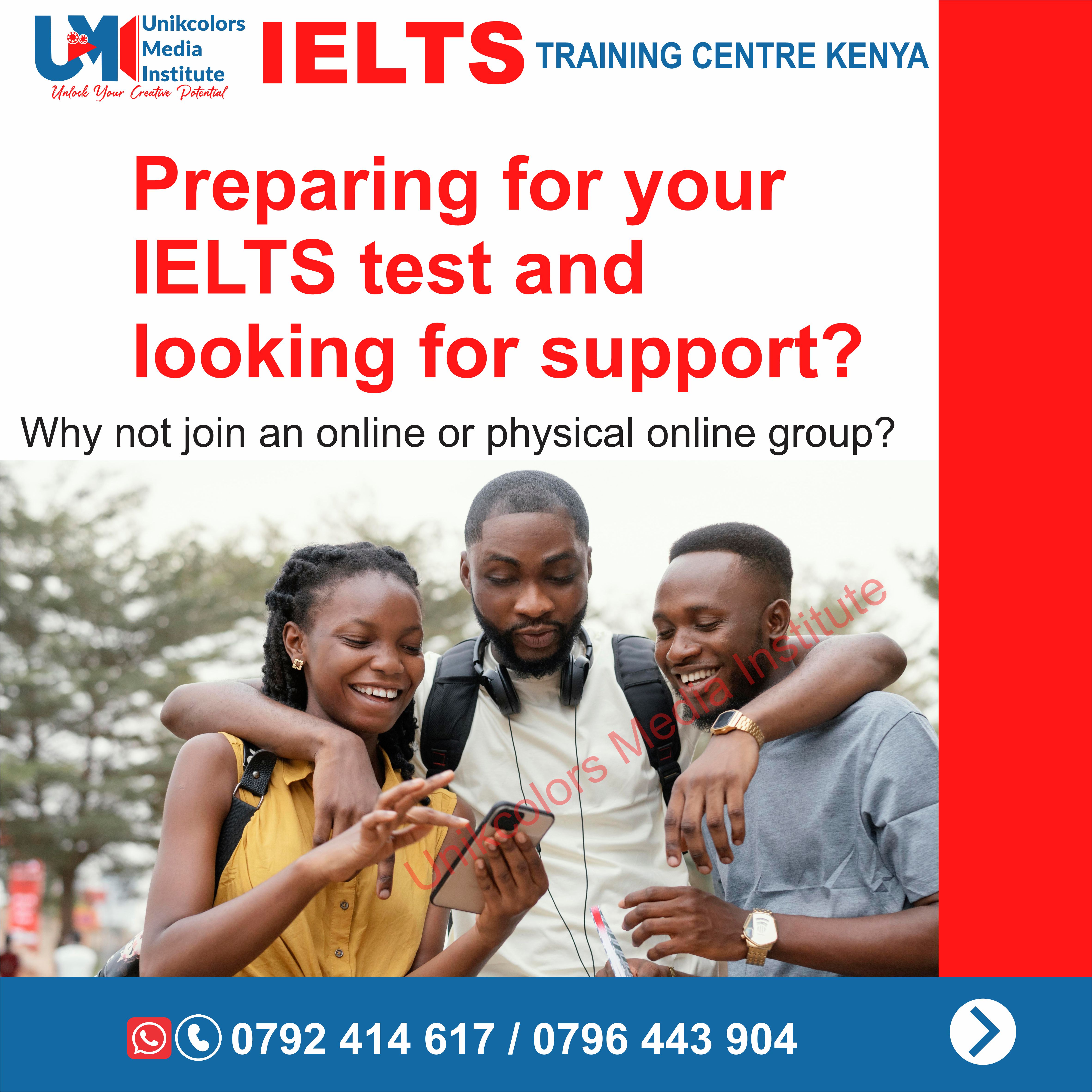 IELTS training centre Kenya - IELTS preparation. Why join group practice?