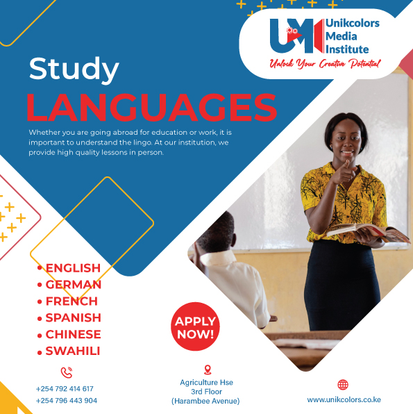 LANGUAGE TRAINING CENTRE - ENGLISH | GERMAN | FRENCH | WAHILI | CHINESE | SPANISH